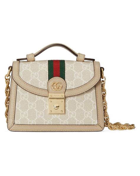 gucci white ophidia bag